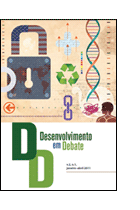 Capa - v.2, n.1, janeiro-abril e maio-agosto 2011 Capa - v.2, n.1, janeiro-abril e maio-agosto 2011