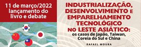 IndustrializaÃ§Ã£o, Desenvolvimento e Emparelhamento TecnolÃ³gico no Leste AsiÃ¡tico: os casos de JapÃ£o, Taiwan, Coreia do Sul e China
